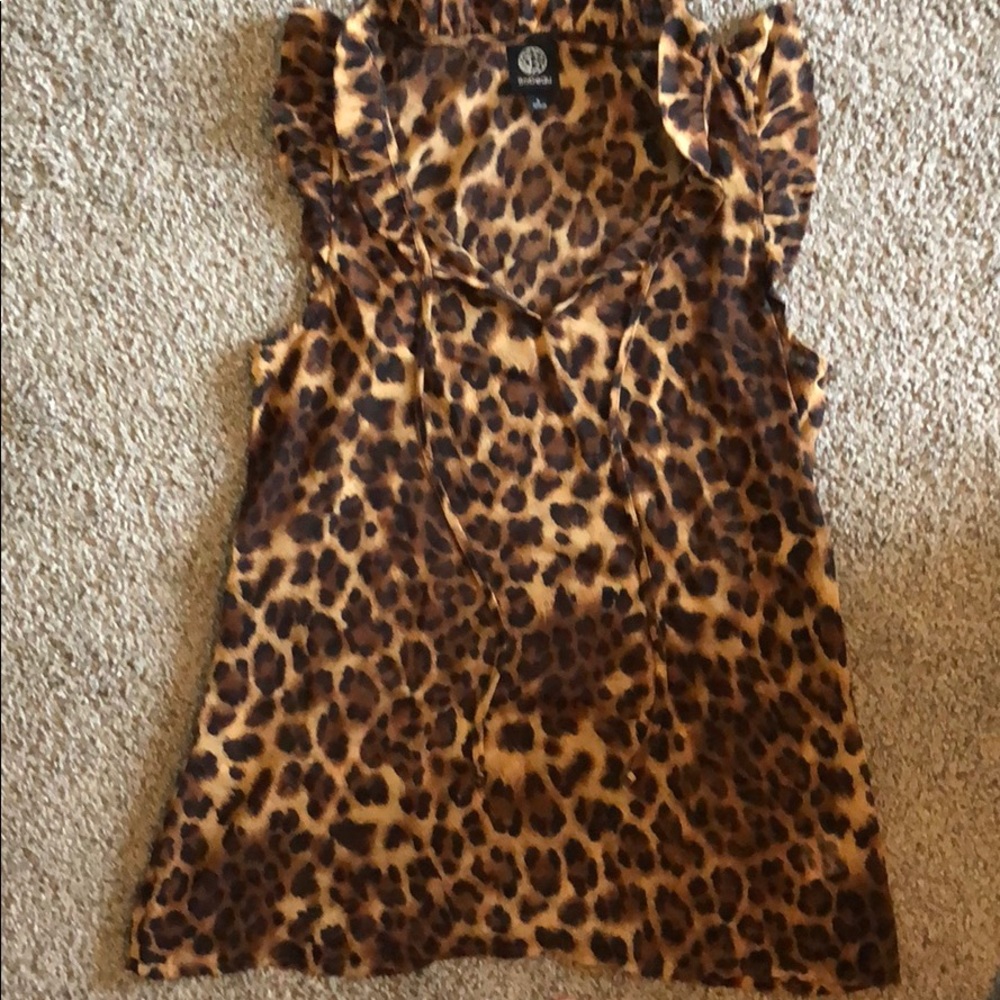 Cheetah Print Blouse